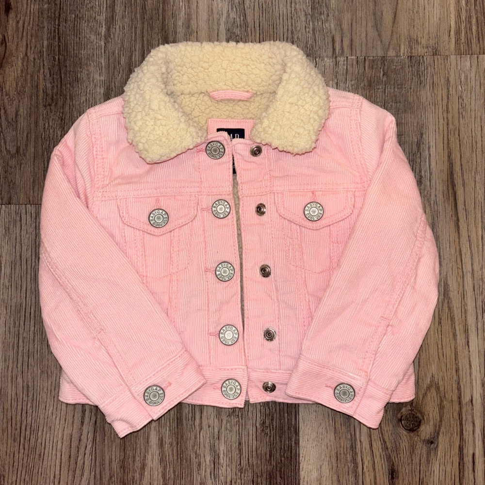 USED Baby Girl Gap Corduroy Jacket